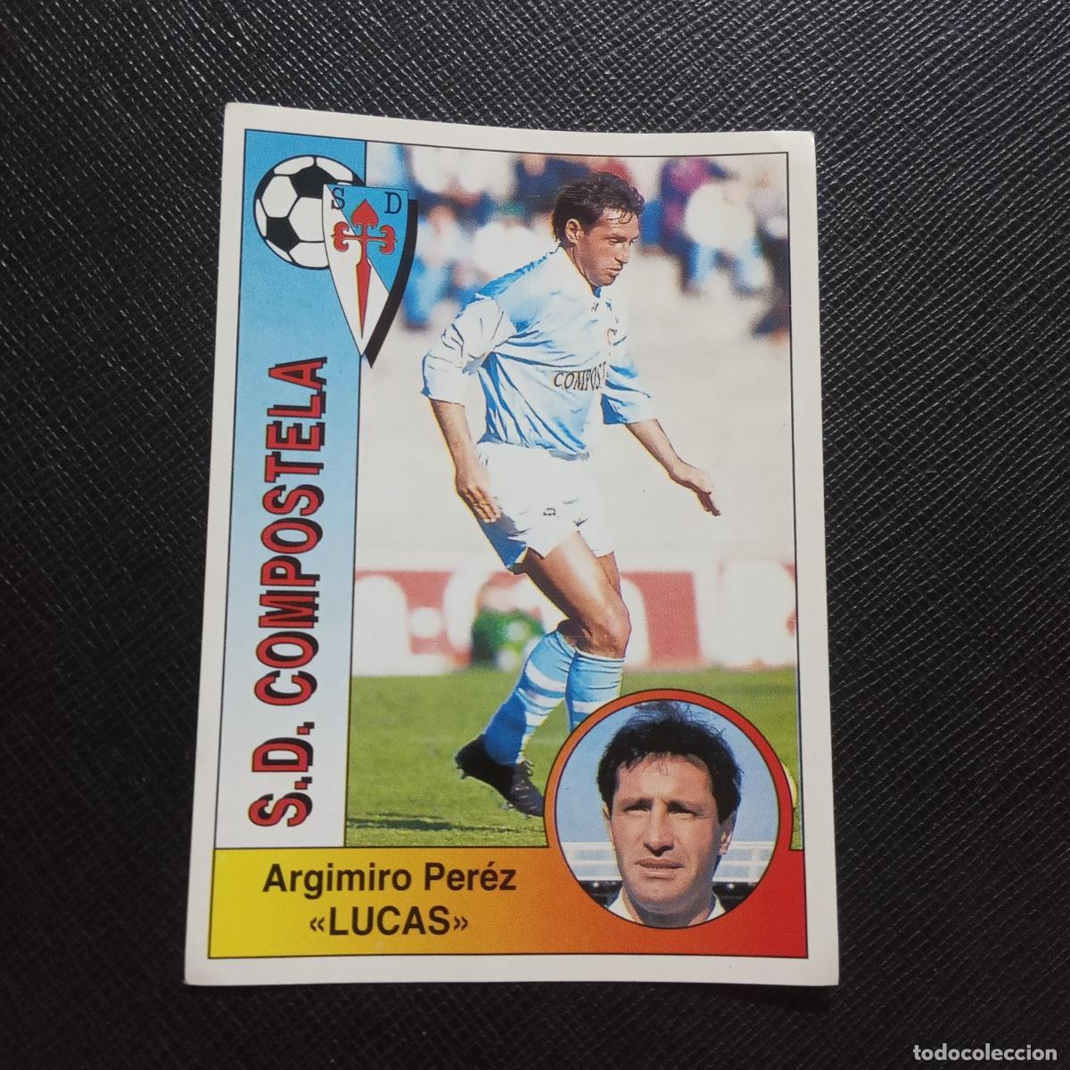 Cromos de F&uacute;tbol: 124 LUCAS COMPOSTELA PANINI 1994 1995 CROMO FUTBOL LIGA 94 95 - SIN PEGAR - A95 PG514