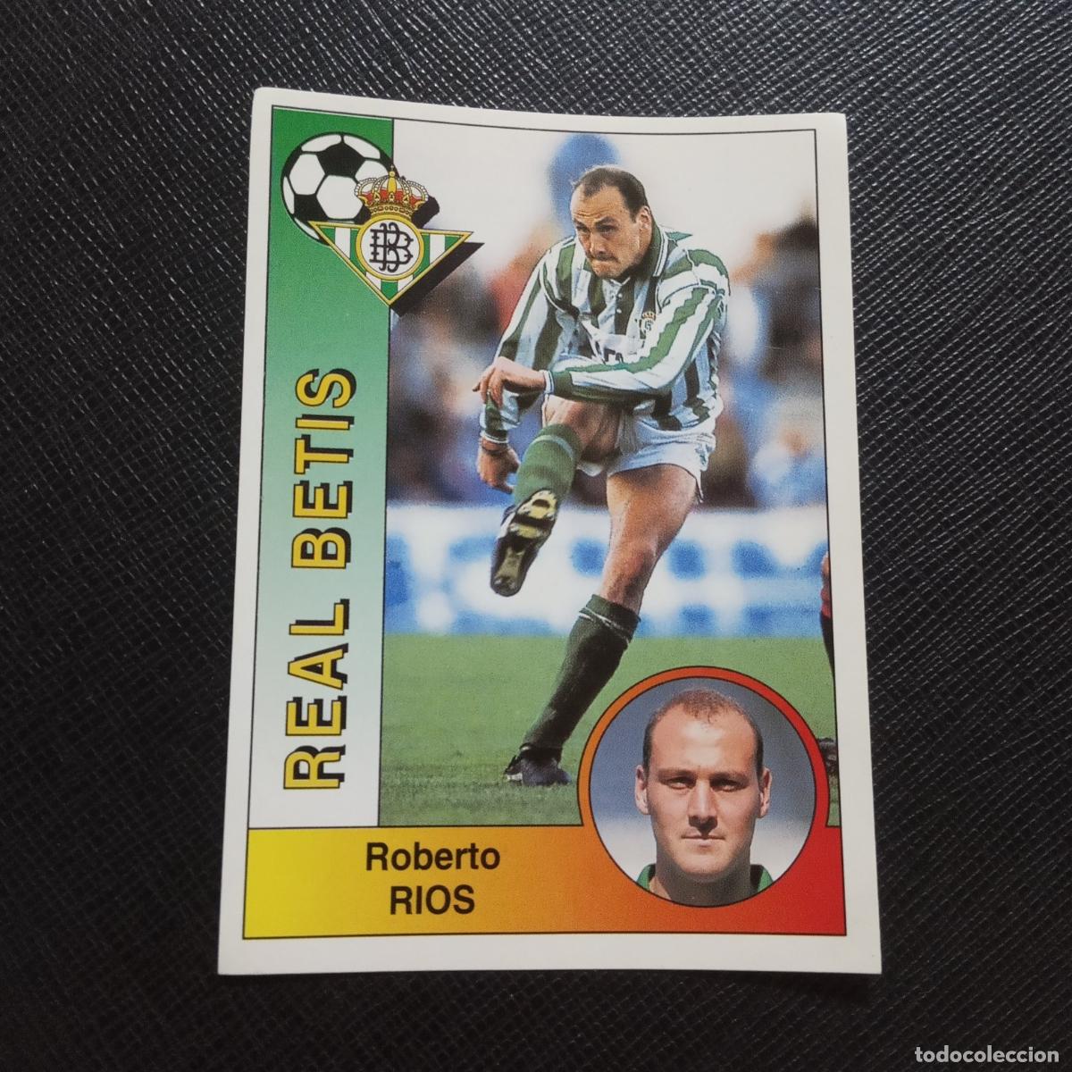 Cromos de F&uacute;tbol: 83 RIOS REAL BETIS PANINI 1994 1995 CROMO FUTBOL LIGA 94 95 - SIN PEGAR - A95 PG523