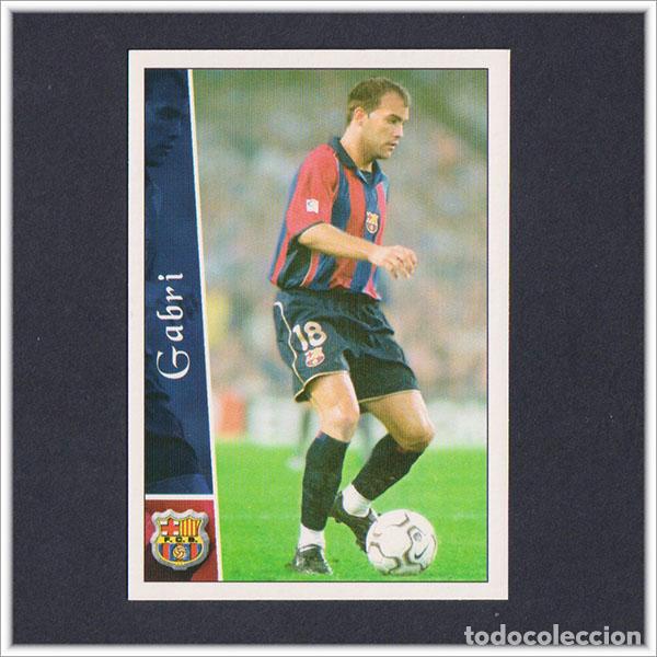 Cromos de F&uacute;tbol: MUNDICROMO 2002 2003 02 03 FICHAS LIGA GABRI 97 BARCELONA COLECCI&Oacute;N ALBUM BAR&Ccedil;A