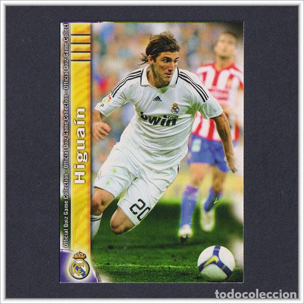 Cromos de F&uacute;tbol: MUNDICROMO 2009 2010 09 10 FICHAS LIGA HIGUAIN 48 REAL MADRID COLECCI&Oacute;N ALBUM