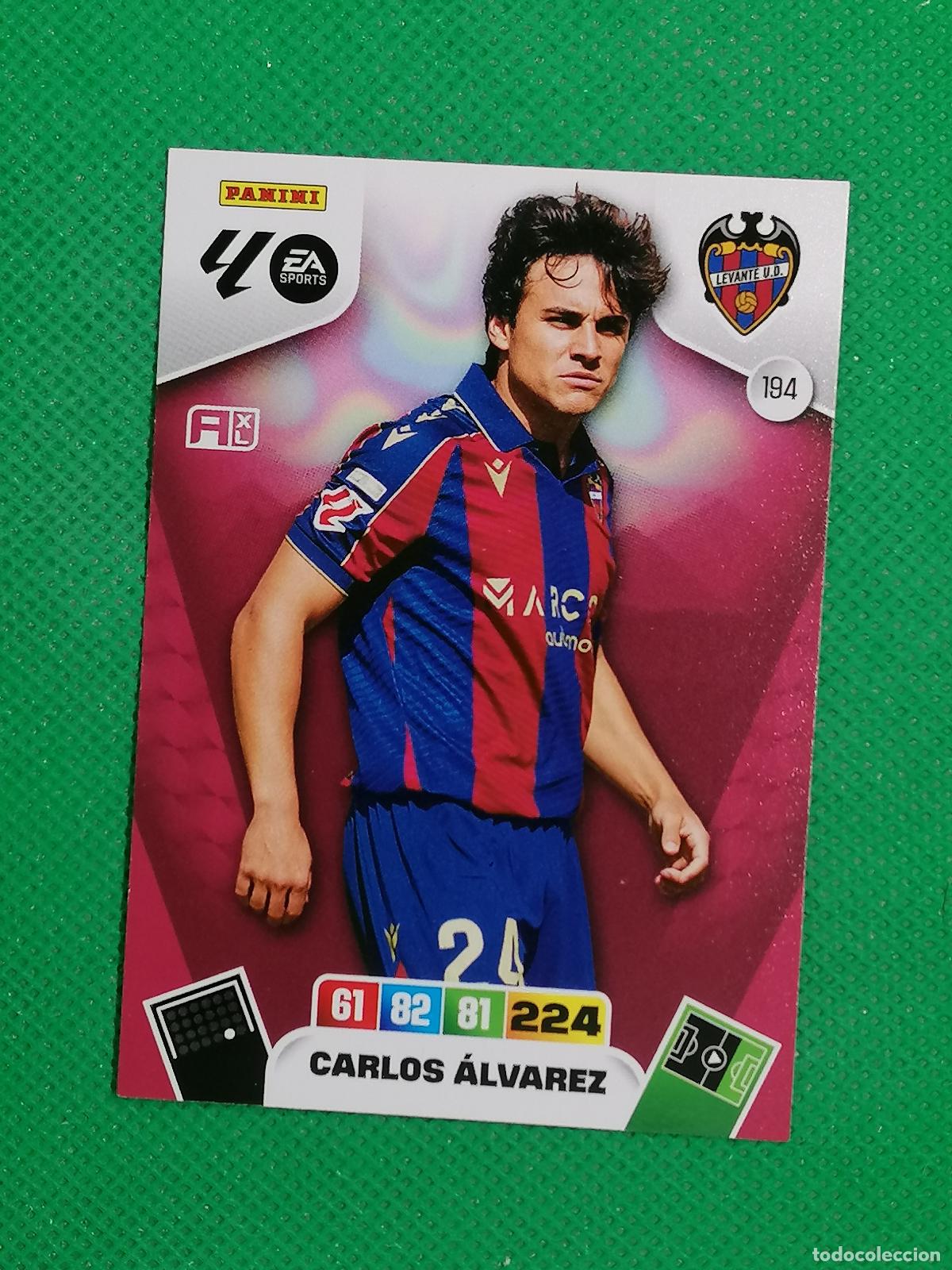 Cromos de F&uacute;tbol: 194 CARLOS ALVAREZ LEVANTE ⚽ LIGA ADRENALYN XL 2025 2026 25 26 ⚽
