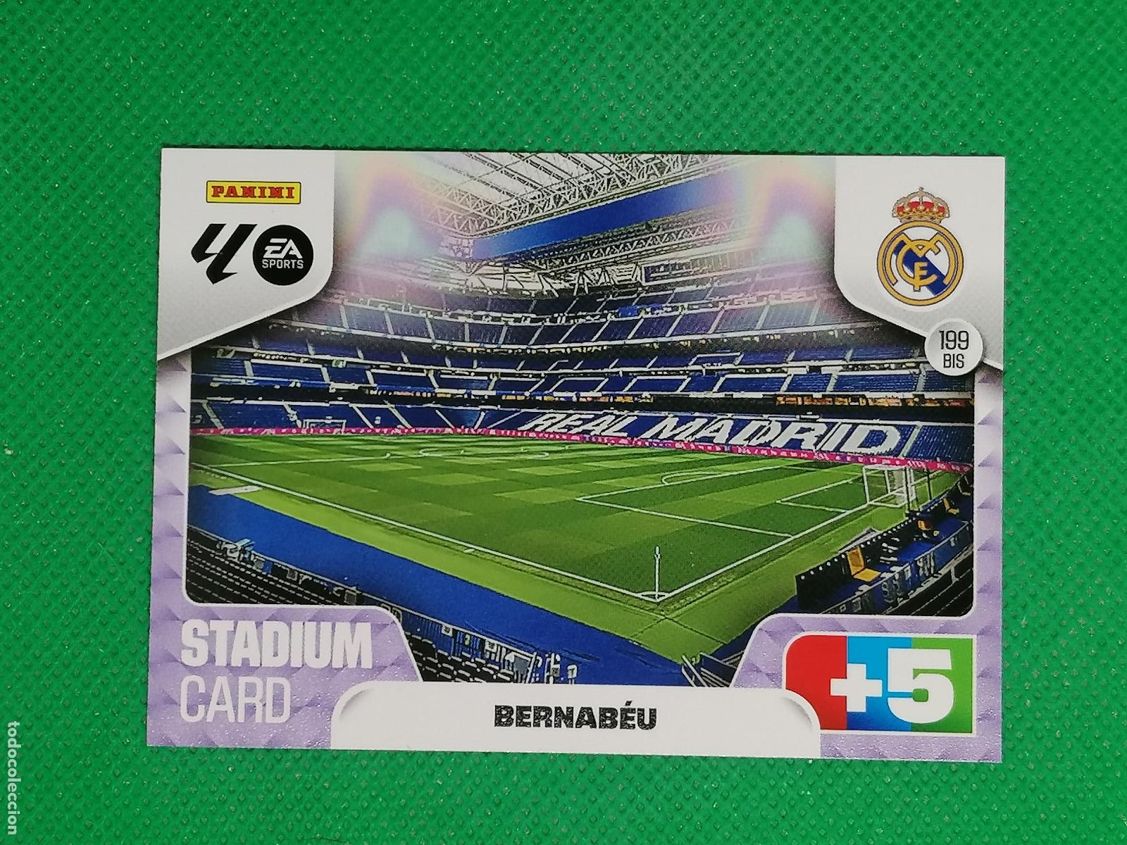 Cromos de F&uacute;tbol: 199 BIS 199BIS SANTIAGO BERNABEU STADIUM CARD REAL MADRID ⚽ LIGA ADRENALYN XL 2025 2026 25 26 ⚽