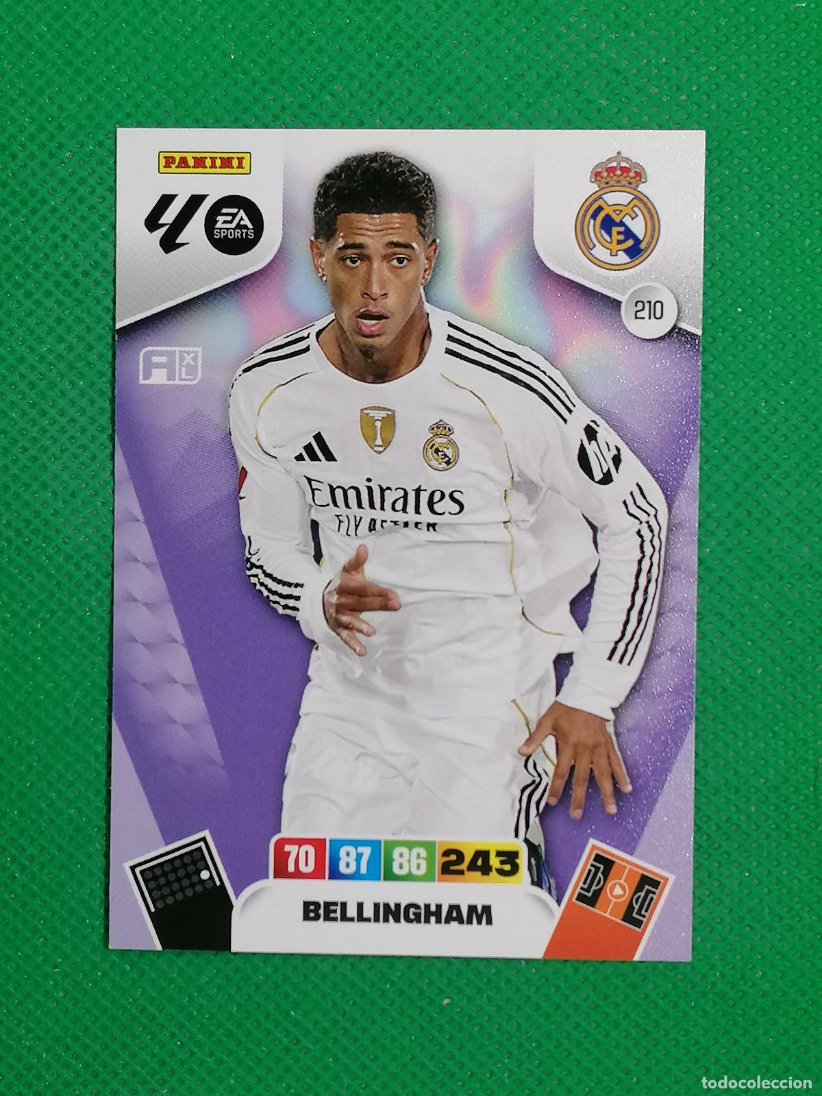 Cromos de F&uacute;tbol: 210 BELLINGHAM REAL MADRID ⚽ LIGA ADRENALYN XL 2025 2026 25 26 ⚽