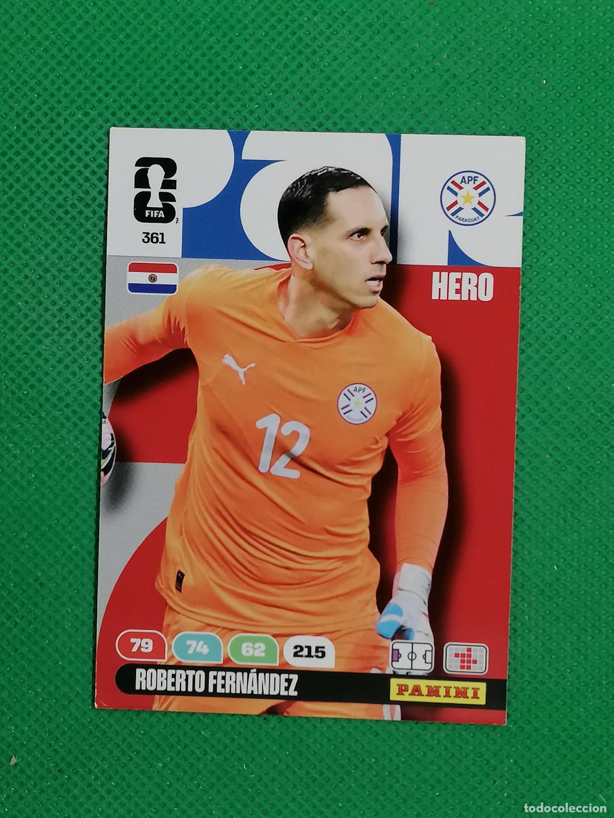 Cromos de F&uacute;tbol: 361 ROBERTO FERNANDEZ PARAGUAY HERO ⚽ PANINI ADRENALYN FIFA WORLD CUP 26 2026 ⚽