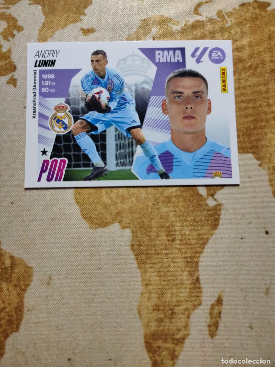 Cromos de F&uacute;tbol: Liga Este Real Madrid 4 LUNIN 2025-26 25 26