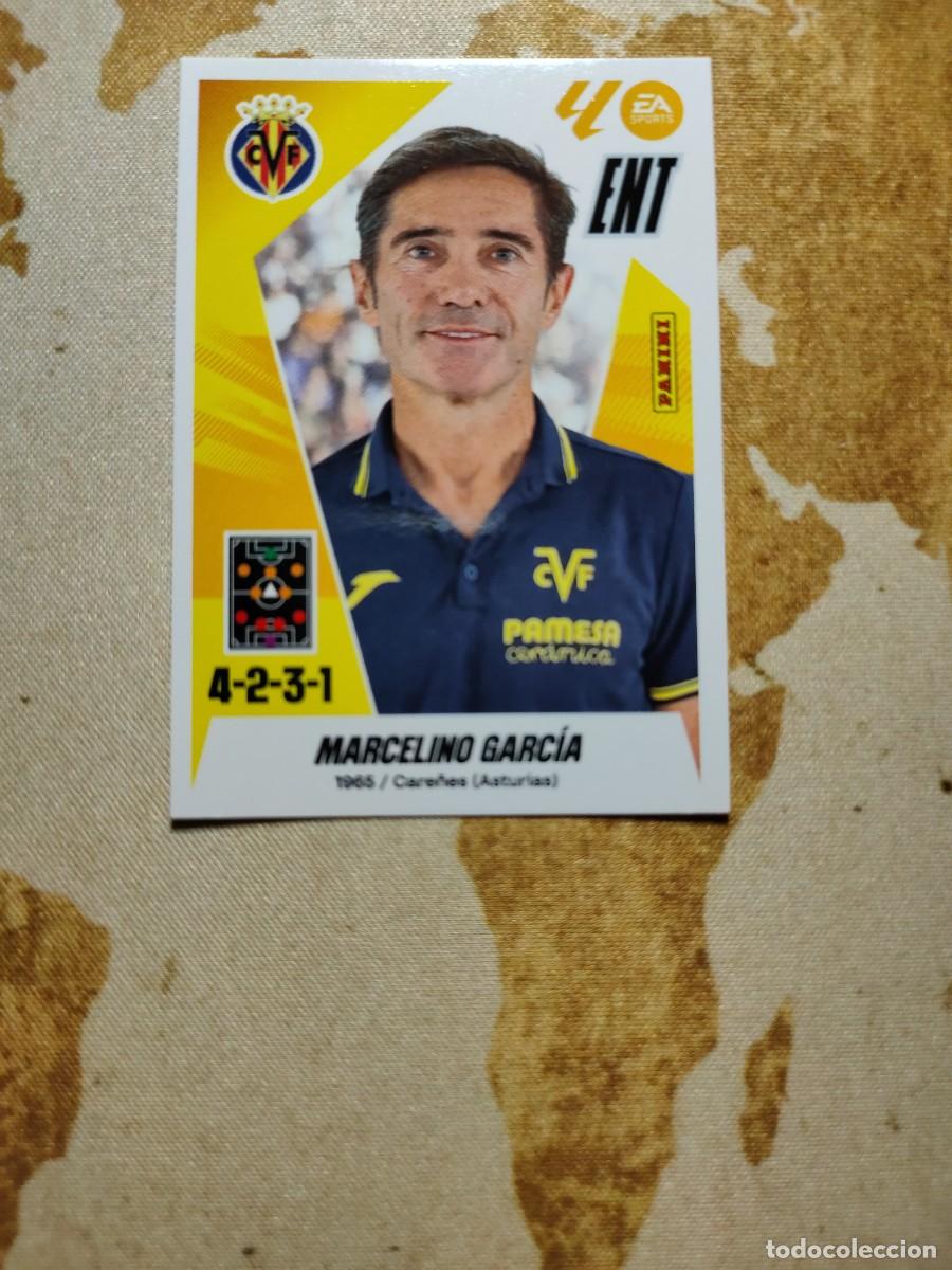 Fu&szlig;ball-Sticker: Liga Este Villarreal 2 ENTRENADOR MARCELINO GARC&Iacute;A 2025-26 25 26