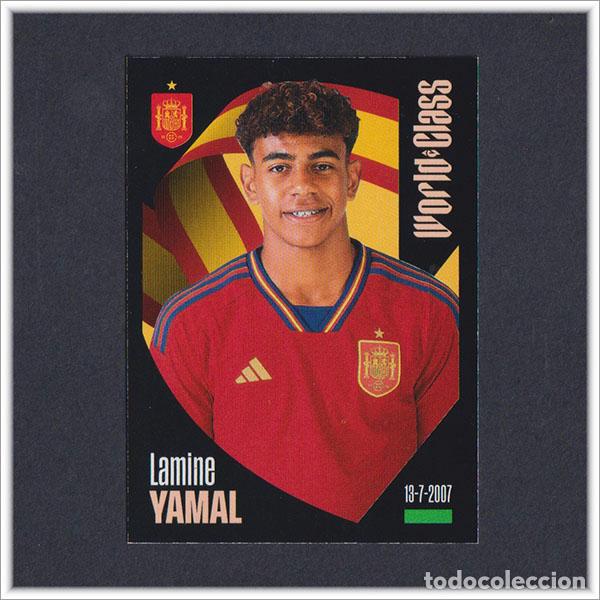 Cromos de F&uacute;tbol: WORLD CLASS 2024 PANINI LAMINE YAMAL 324 ESPA&Ntilde;A COLECCI&Oacute;N F&Uacute;TBOL ALBUM LIGA STICKER