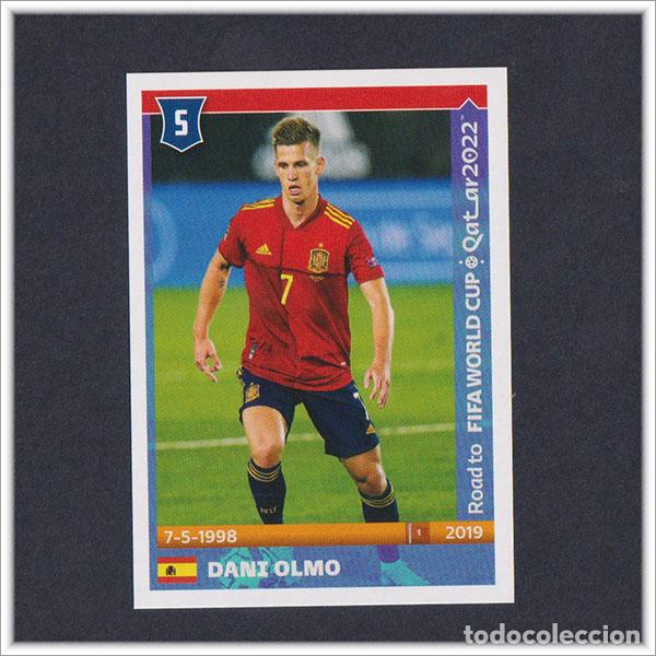 Cromos de F&uacute;tbol: ROAD TO FIFA WORLD CUP QATAR 2022 PANINI MUNDIAL DANI OLMO N&ordm; 517 ESPA&Ntilde;A SPAIN STICKER ALBUM