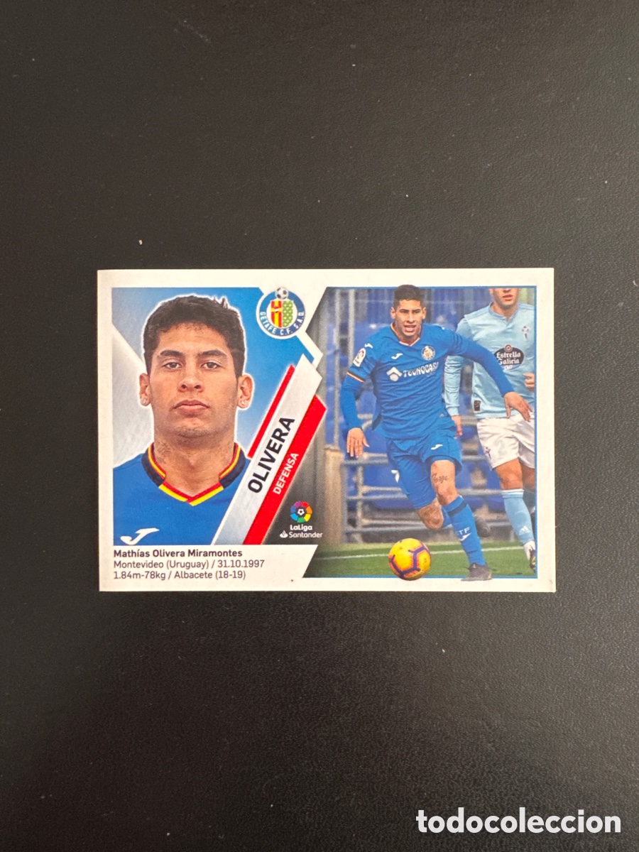 Figurine di Calcio: OLIVERA GETAFE N&Uacute;MERO 7B LIGA ESTE 2019 2020