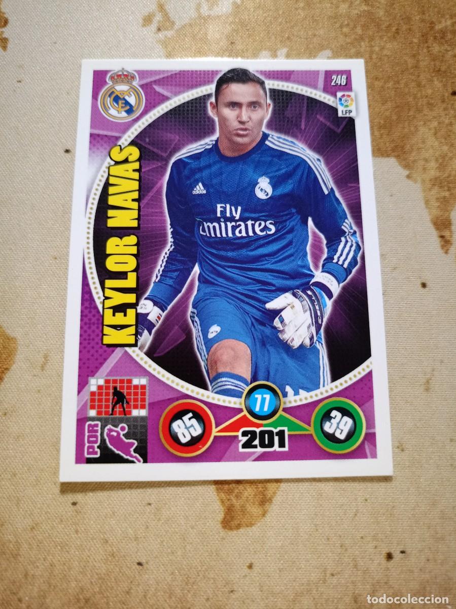 Cromos de F&uacute;tbol: Real Madrid 246 KEYLOR NAVAS Adrenalyn 2014-15