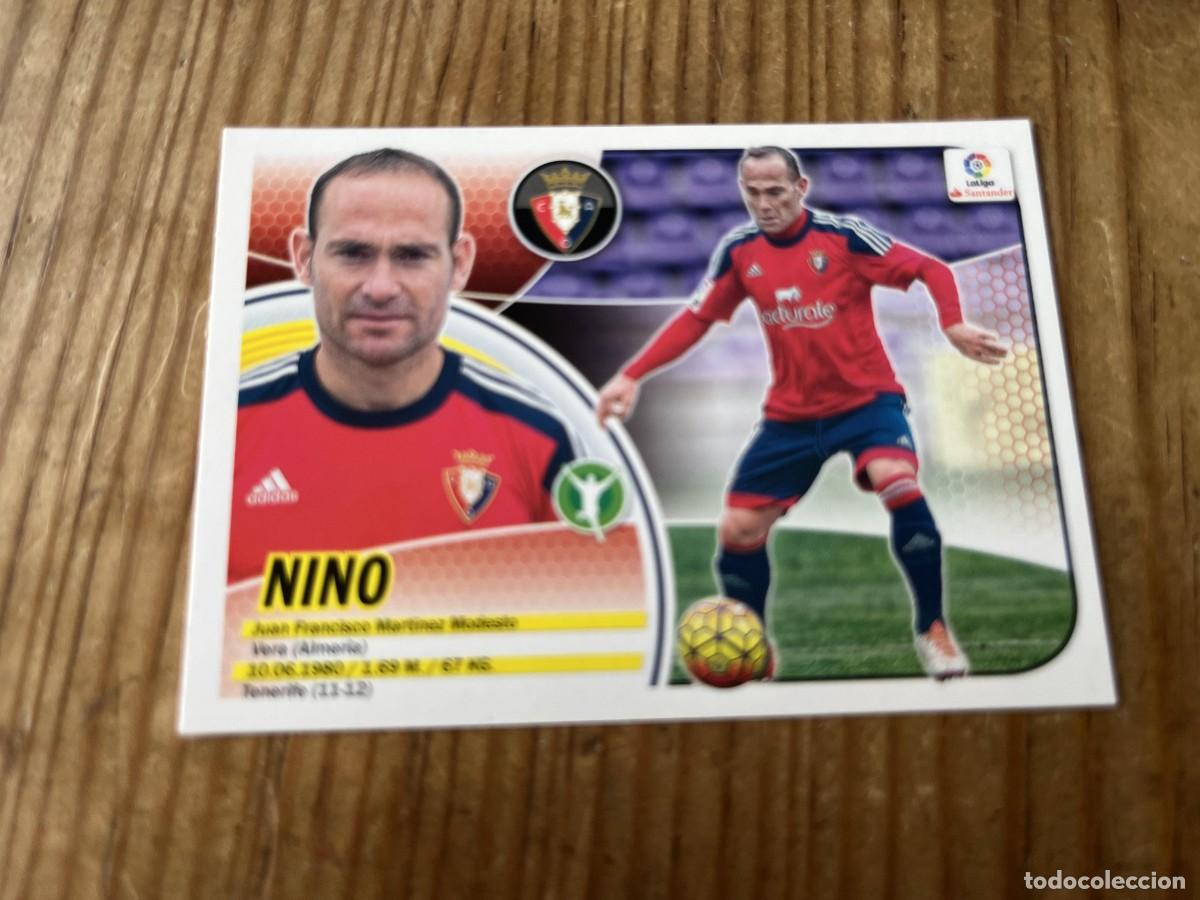 Fu&szlig;ball-Sticker: CROMO SIN PEGAR NUNCA PEGADO ALBUM LIGA ESTE 16 17 2016 2017 OSASUNA # 16 NINO