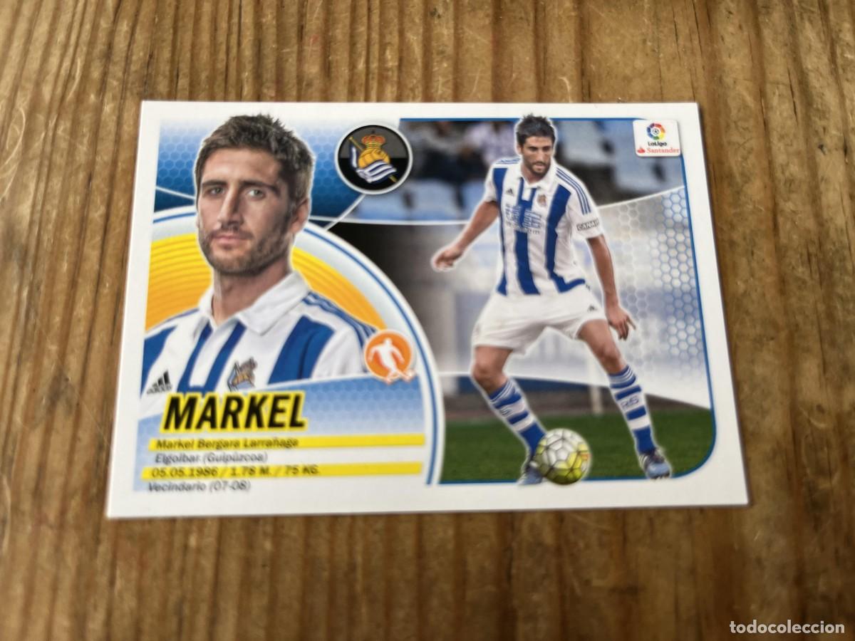 Cromos de F&uacute;tbol: CROMO SIN PEGAR NUNCA PEGADO ALBUM LIGA ESTE 16 17 2016 2017 REAL SOCIEDAD # 8 MARKEL
