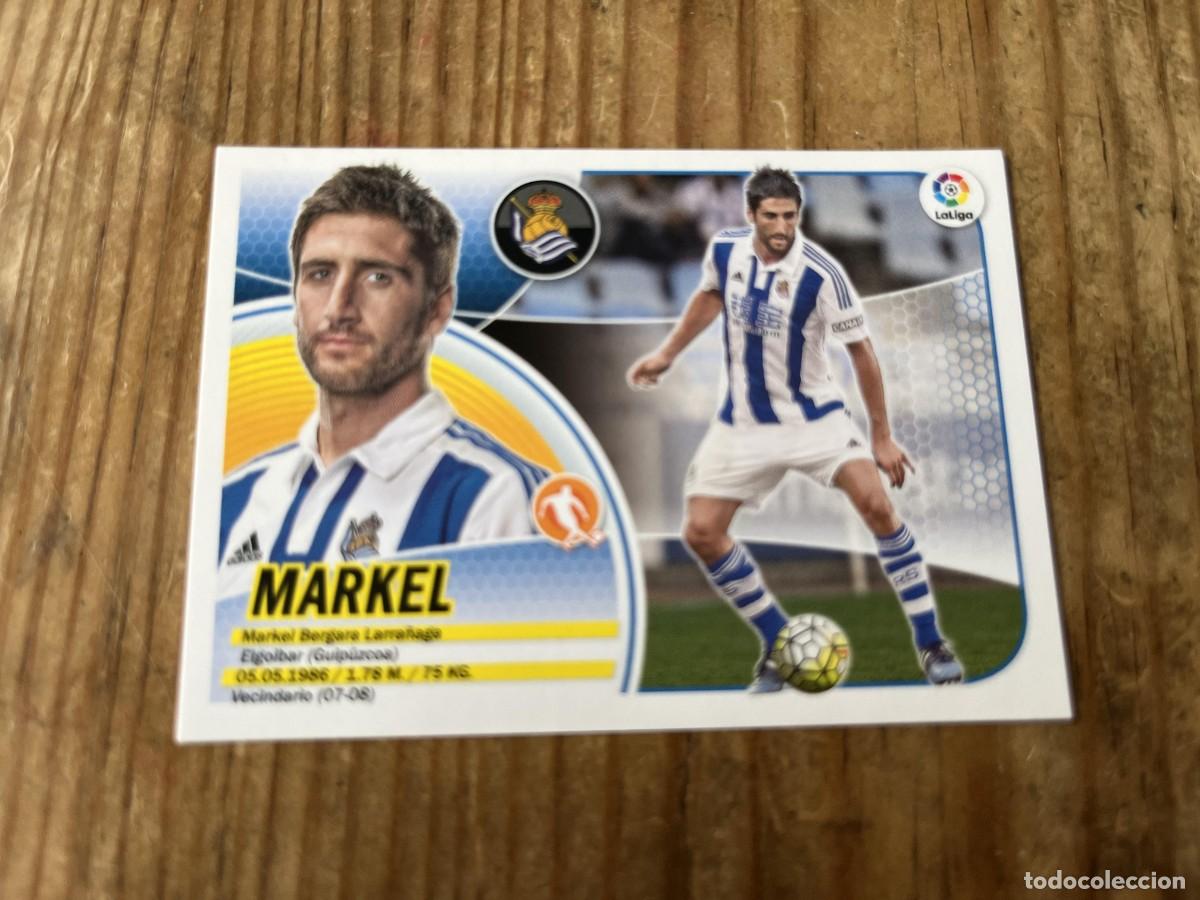 Cromos de F&uacute;tbol: CROMO SIN PEGAR NUNCA PEGADO ALBUM LIGA ESTE 16 17 2016 2017 REAL SOCIEDAD # 8 MARKEL