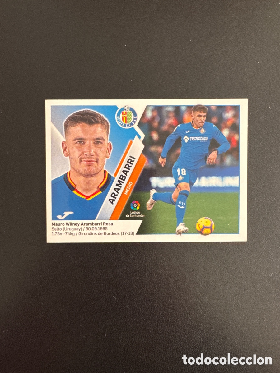 Figurine di Calcio: ARAMBARRI GETAFE N&Uacute;MERO 8 LIGA ESTE 2019 2020