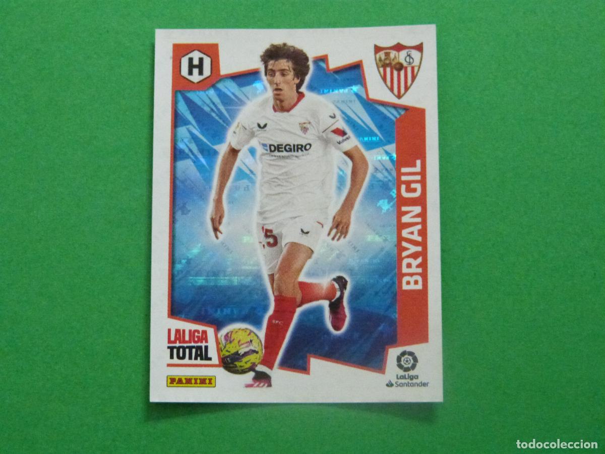 Cromos de F&uacute;tbol: CROMO FUTBOL BRYAN GIL SEVILLA F.C. SIN PEGAR N&ordm; 445 LA LIGA TOTAL 2022-2023/22-23 PANINI