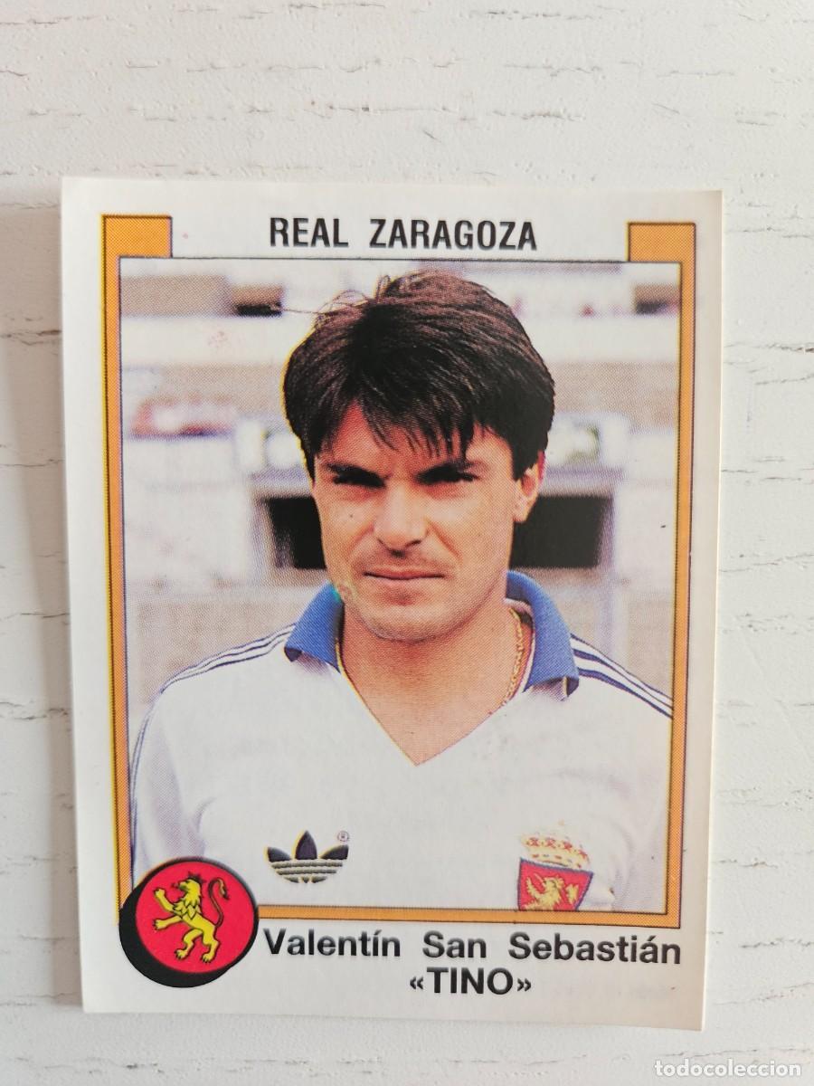 Cromos de F&uacute;tbol: FUTBOL 88 PANINI CROMO ADHESIVO NUNCA PEGADO SIN PEGAR N&ordm; 390 TINO ZARAGOZA