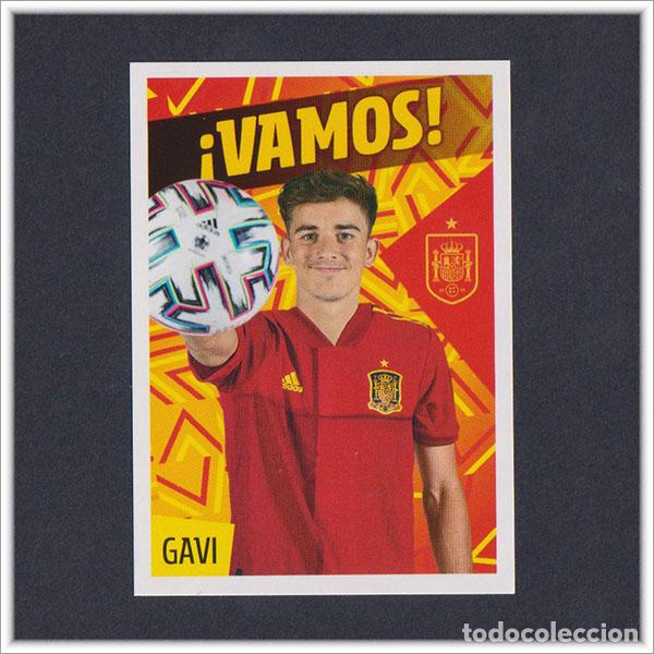 Cromos de F&uacute;tbol: FIFA WORLD CUP 2022 QATAR MUNDIAL COLECCI&Oacute;N OFICIAL GAVI 28 ESPA&Ntilde;A ROOKIE ALBUM IDOLOS ROJA BAR&Ccedil;A