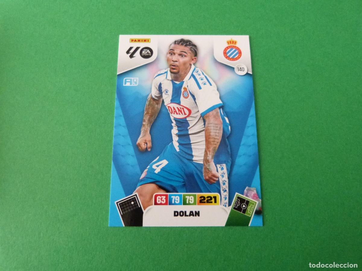 Cromos de Futebol: TRADING CARD FUTBOL DOLAN R.C.D. ESPA&Ntilde;OL-ESPANYOL N&ordm; 140 LIGA ADRENALYN XL 2025-2026/25-26