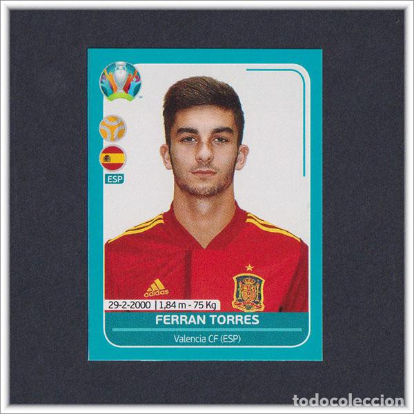 Cromos de Futebol: UEFA EURO PREVIEW 2020 PANINI FERRAN TORRES N&ordm; A8 A 8 ESPA&Ntilde;A ROOKIE EUROCOPA STICKER ALBUM F&Uacute;TBOL