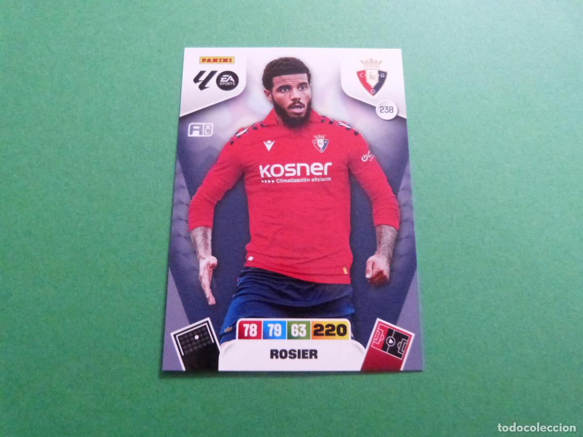 Cromos de Futebol: TRADING CARD FUTBOL ROSIER AT. OSASUNA N&ordm; 238 LIGA ADRENALYN XL 2025-2026/25-26 PANINI