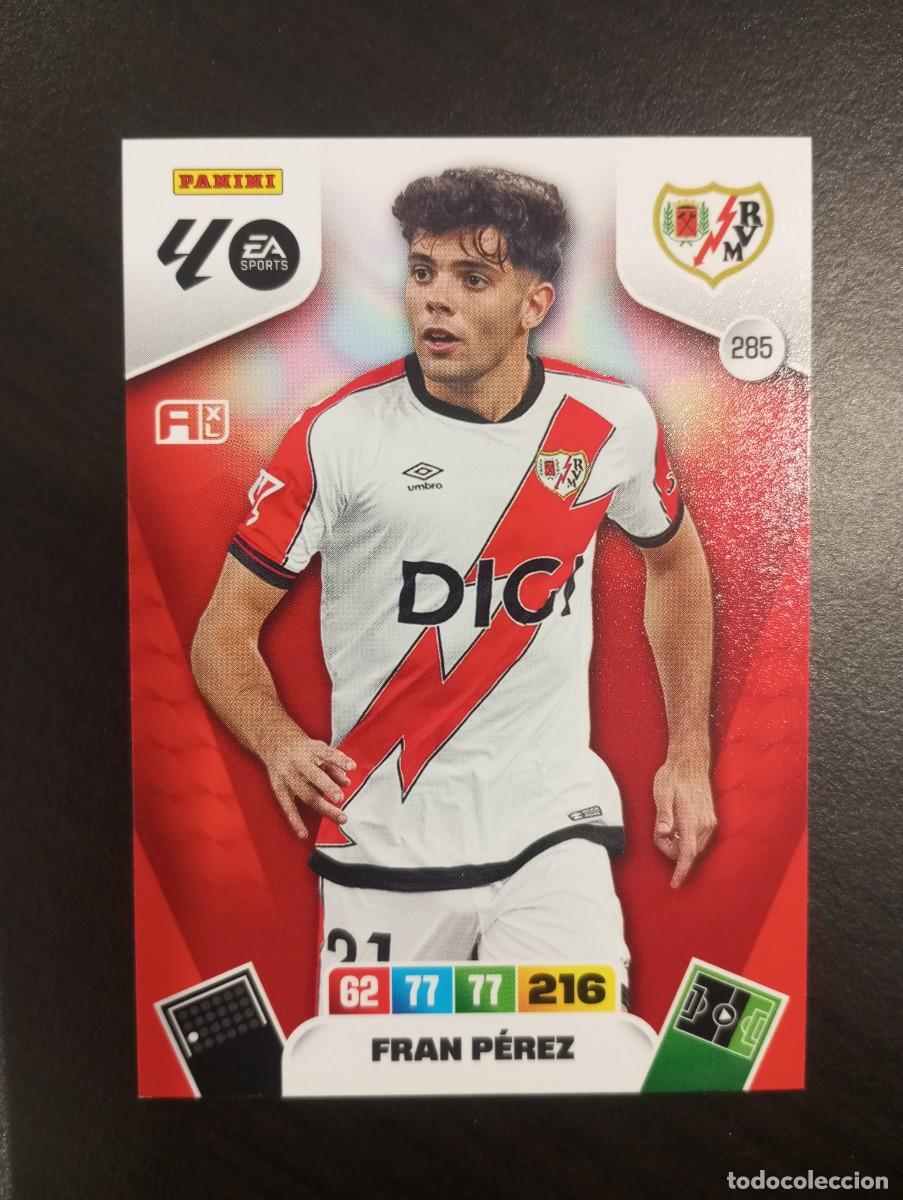 Cromos de F&uacute;tbol: CARD ADRENALYN XL PANINI 2025-2026 25 26 REGULAR FRAN PEREZ RAYO VALLECANO 285