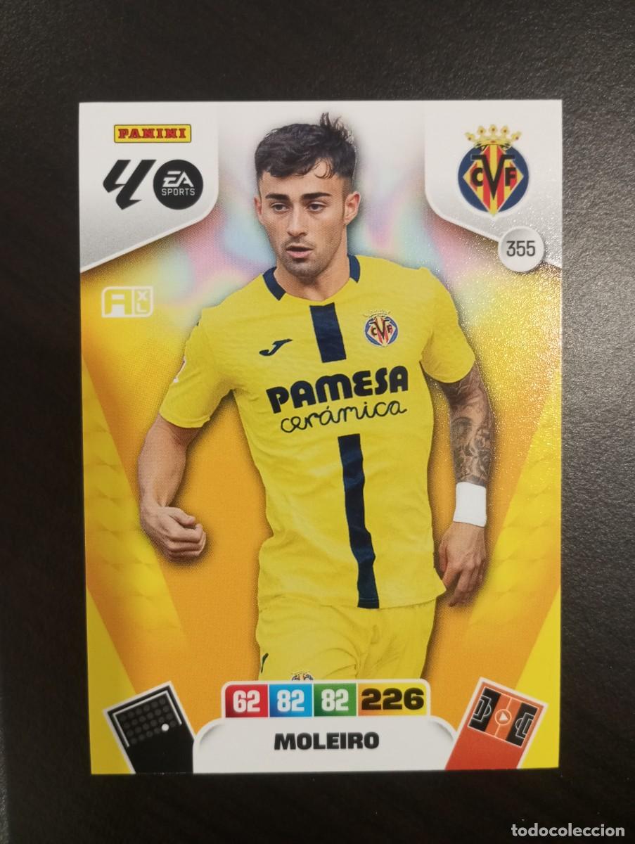 Cromos de F&uacute;tbol: CARD ADRENALYN XL PANINI 2025-2026 25 26 REGULAR MOLEIRO VILLARREAL 355