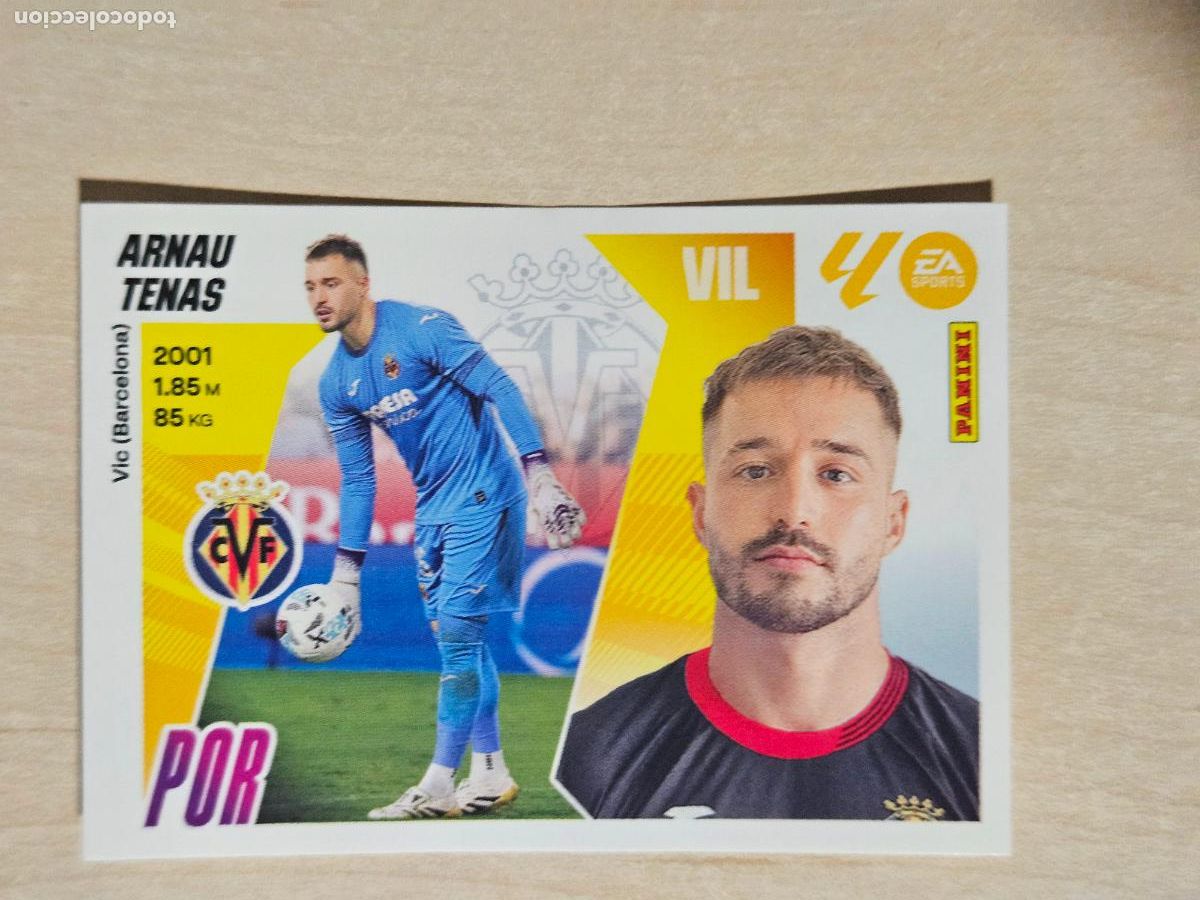Cartes &agrave; collectionner de Football: 4 BIS ARNAU TENAS (COLOCA) - VILLARREAL - EDICIONES ESTE 2025-26 - 25/26 (NUEVO)
