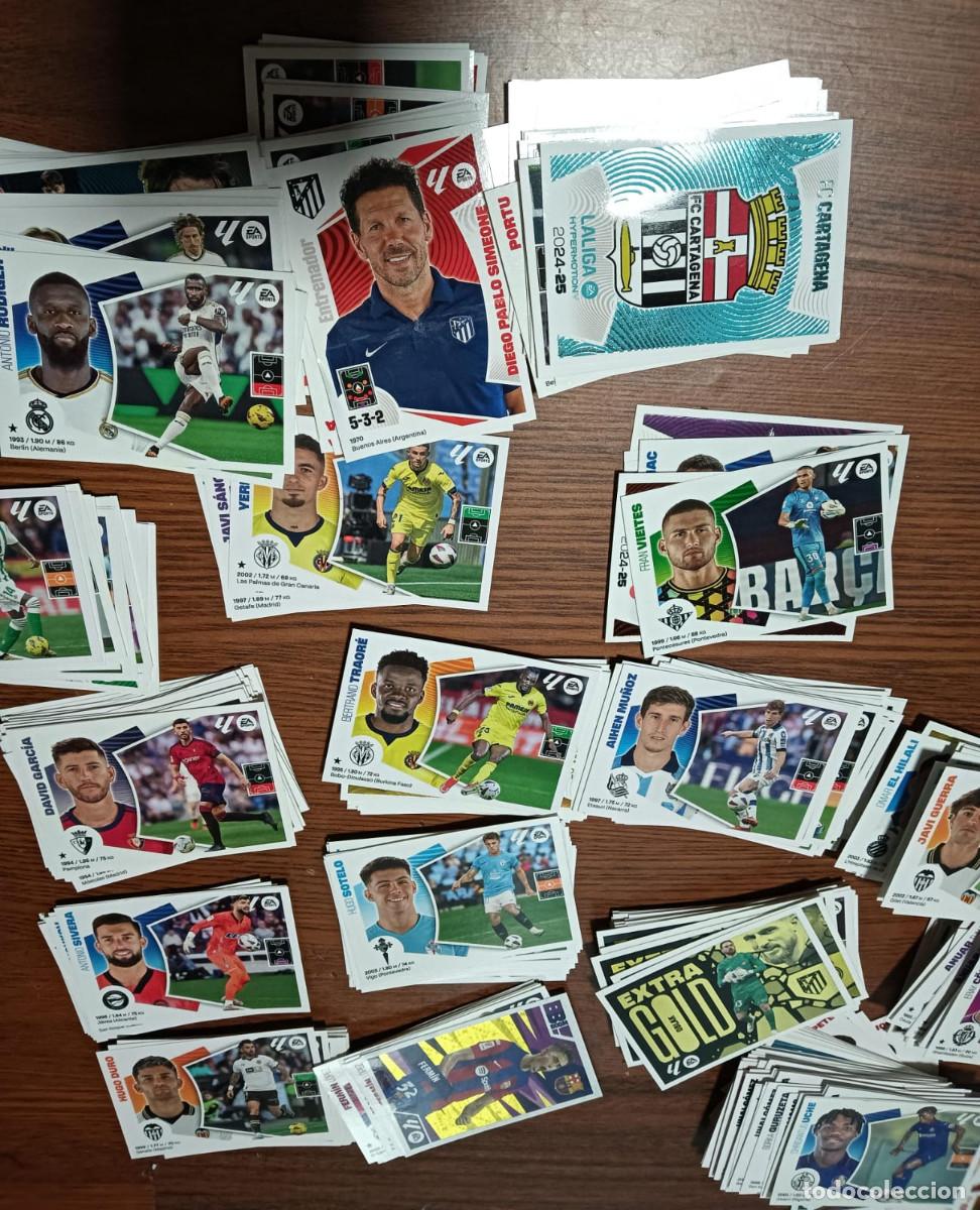 Cartes &agrave; collectionner de Football: LOTE CROMOS DE LA LIGA 2024-25 Y EXTRA GOLD PANINI