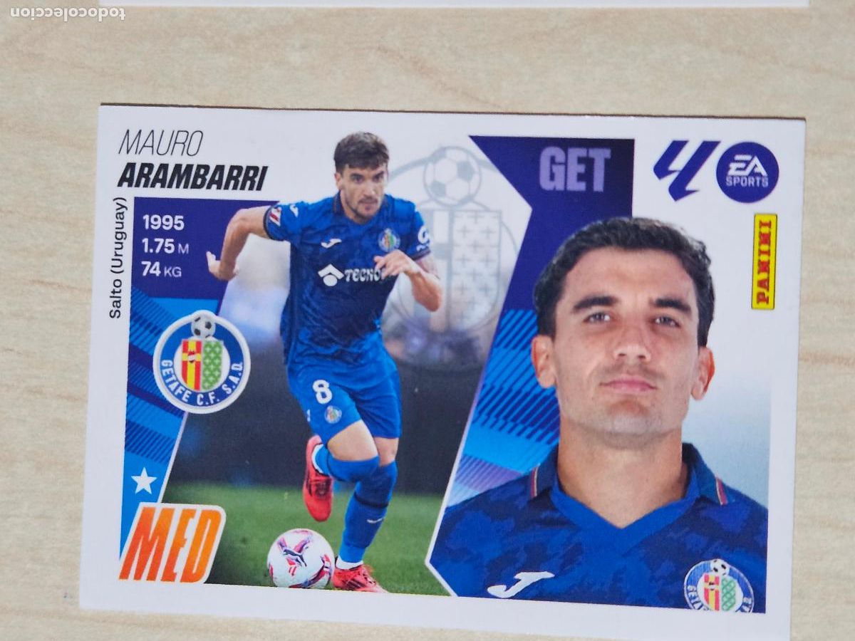 Cromos de F&uacute;tbol: CROMO N&ordm; 11 ARAMBARRI - GETAFE - EDICIONES ESTE 2025-26 - 25/26 (NUEVO)
