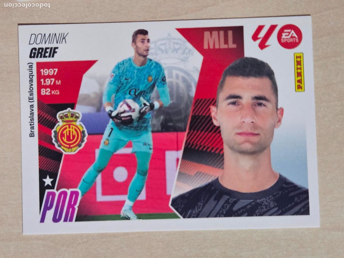 Cromos de F&uacute;tbol: CROMO N&ordm; 3 GREIF - MALLORCA - EDICIONES ESTE 2025-26 - 25/26 (NUEVO)