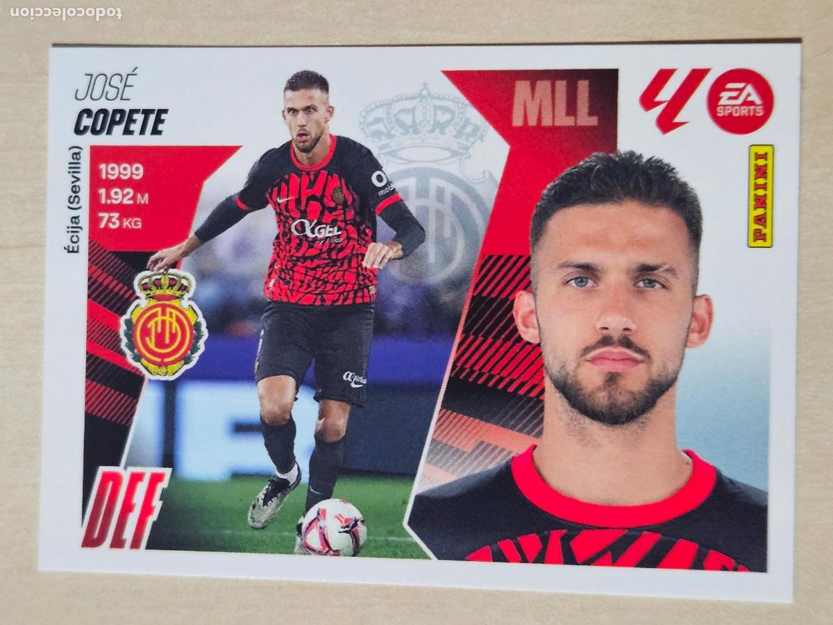 Cromos de F&uacute;tbol: CROMO N&ordm; 7 COPETE - MALLORCA - EDICIONES ESTE 2025-26 - 25/26 (NUEVO)