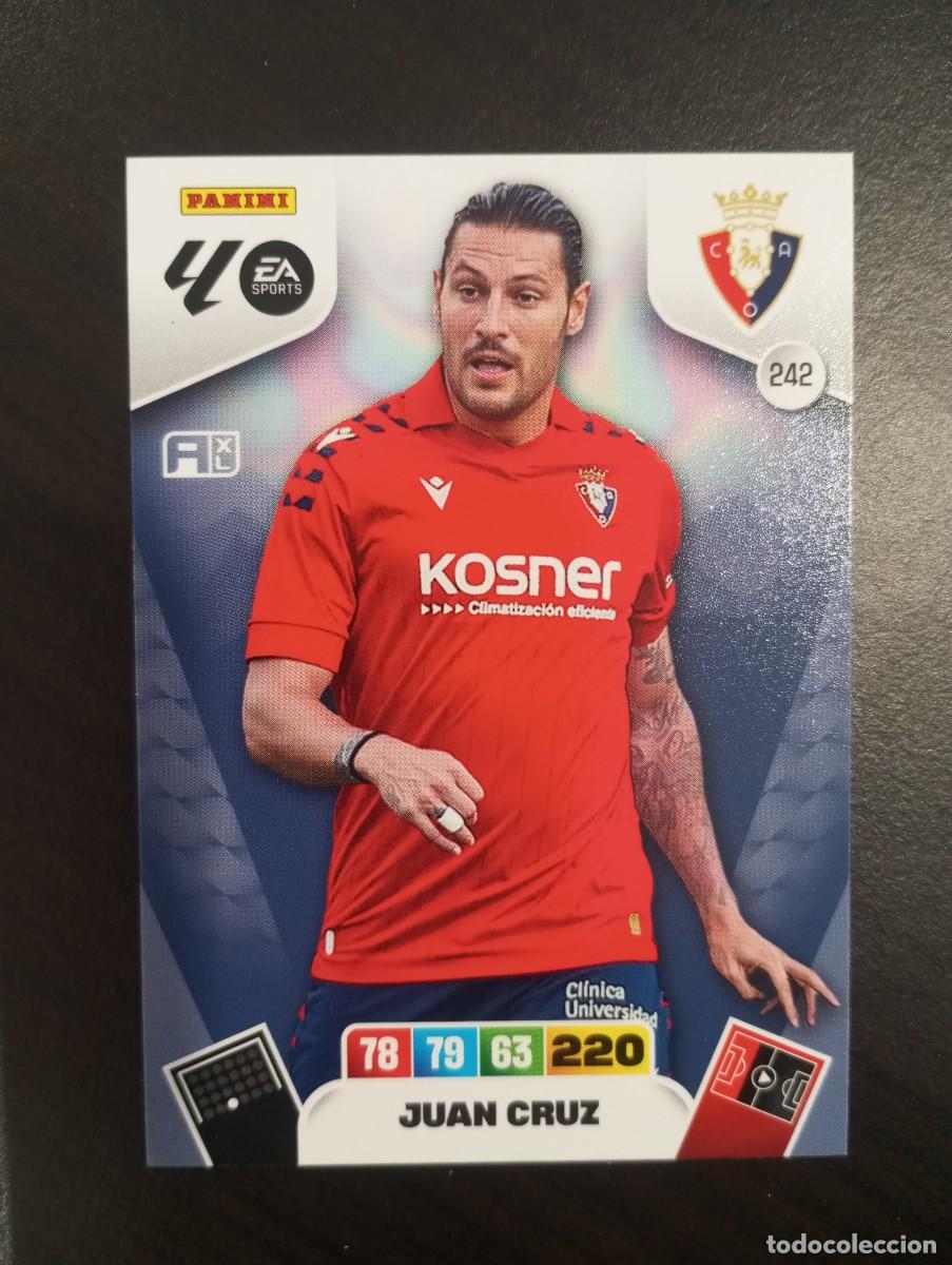 Cromos de F&uacute;tbol: CARD ADRENALYN XL PANINI 2025-2026 25 26 REGULAR JUAN CRUZ OSASUNA 242