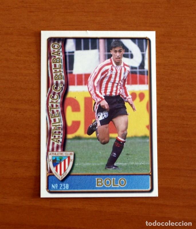 Figurine di Calcio: Athletic Bilbao -N&ordm; 230 Bolo -Mundicromo Las Fichas de la Liga de F&uacute;tbol 1996-1997-96-97