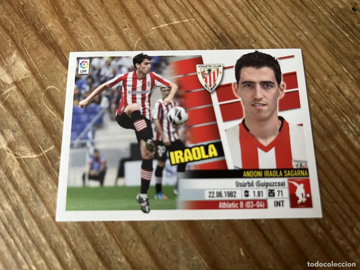 Figurine di Calcio: CROMO SIN PEGAR NUNCA PEGADO ALBUM LIGA ESTE 13 14 2013 2014 ATHLETIC BILBAO # 3 IRAOLA