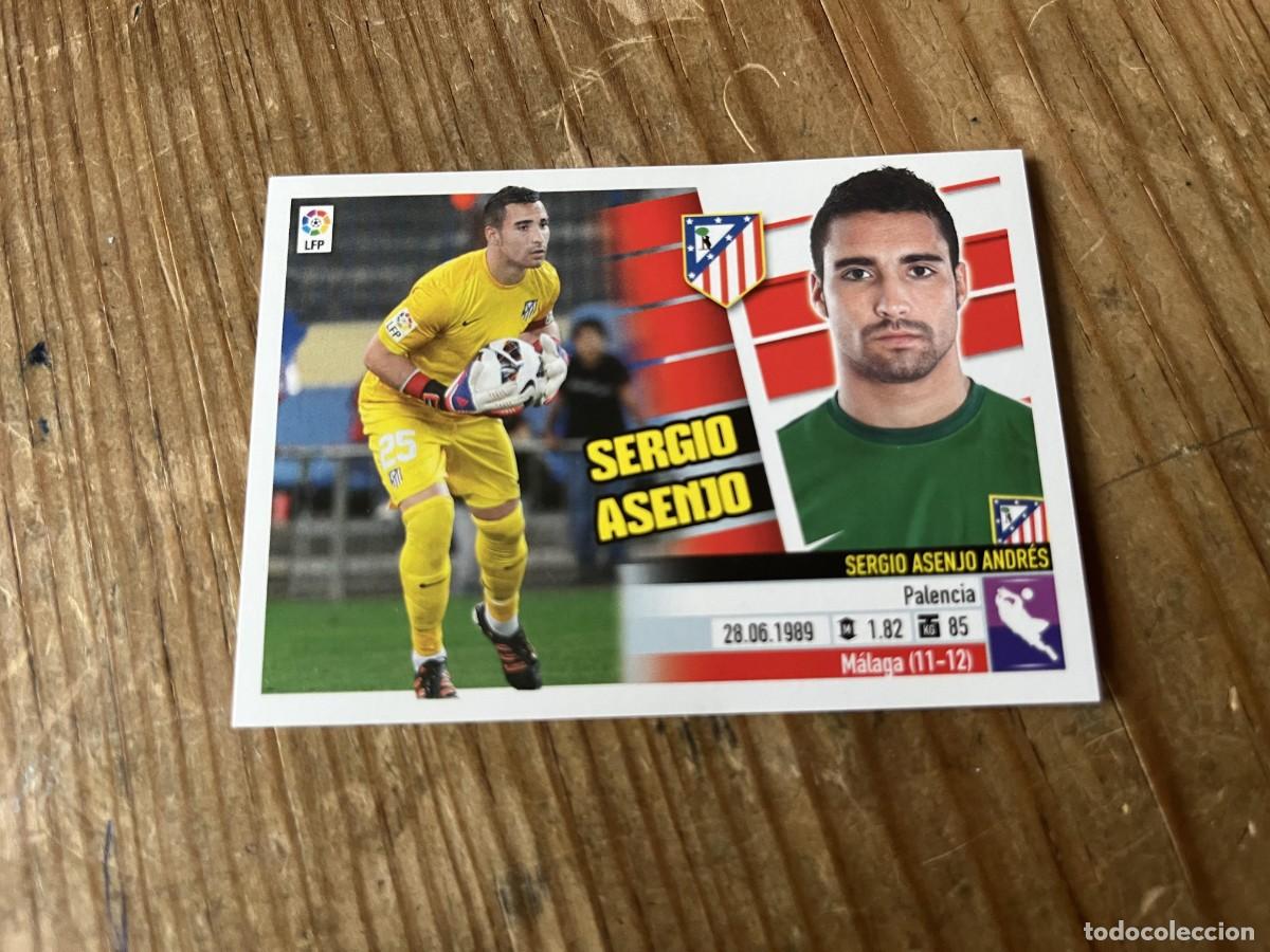 Figurine di Calcio: CROMO SIN PEGAR NUNCA PEGADO ALBUM LIGA ESTE 13 14 2013 2014 ATLETICO MADRID # 2 SERGIO ASENJO