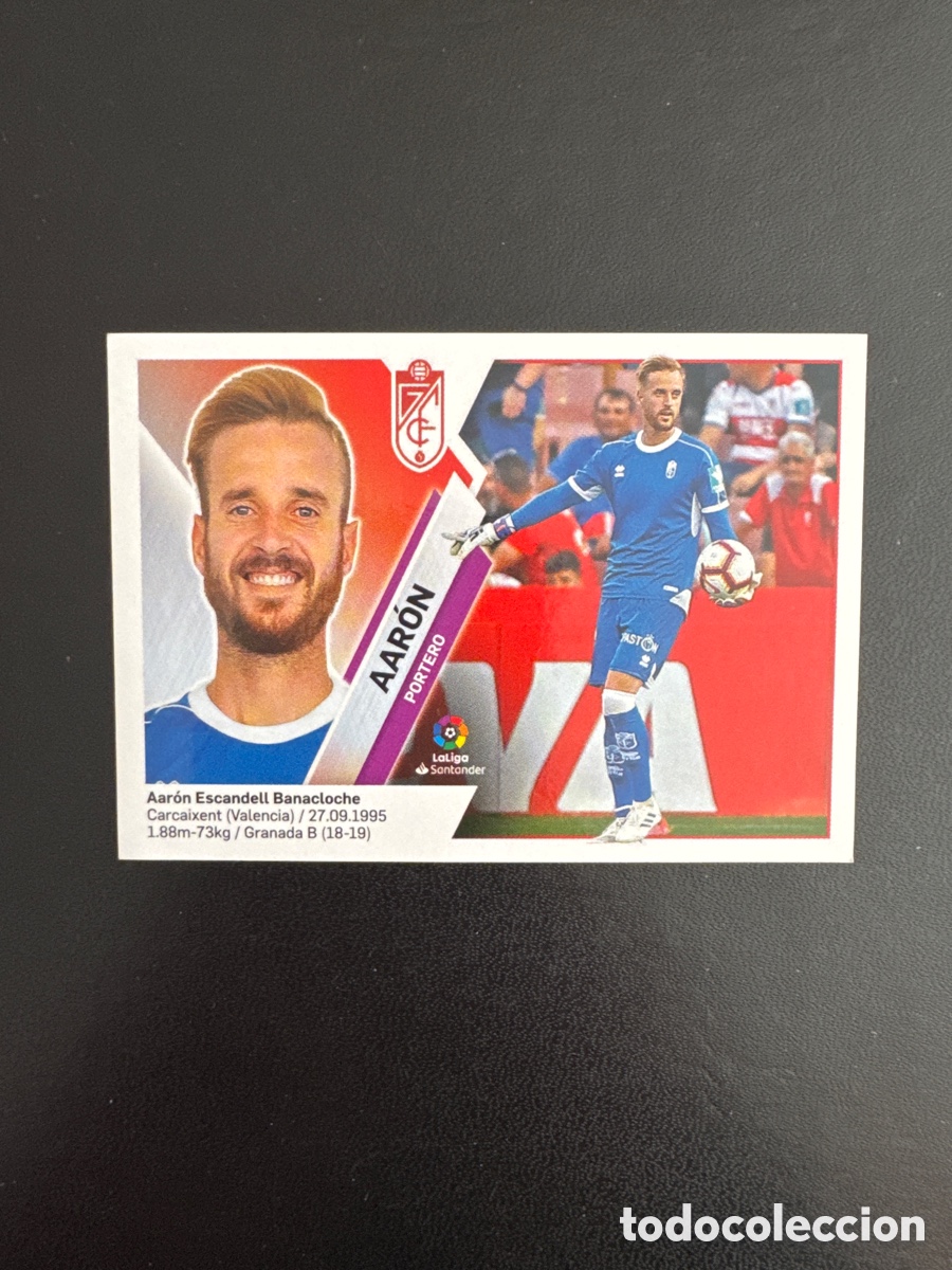 Cromos de Futebol: AARON GRANADA N&Uacute;MERO 2 LIGA ESTE 2019 2020