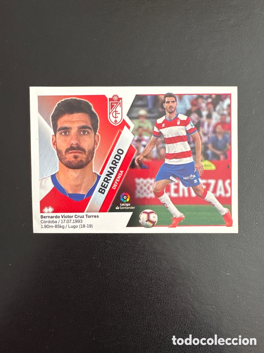 Fu&szlig;ball-Sticker: BERNARDO GRANADA N&Uacute;MERO 6B LIGA ESTE 2019 2020