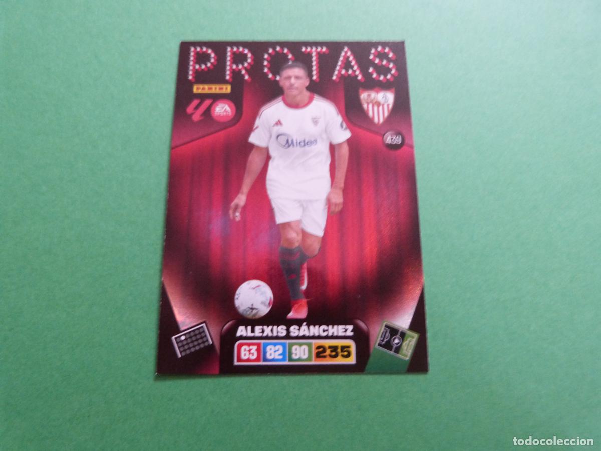 Cromos de F&uacute;tbol: TRADING CARD FUTBOL ALEXIS S&Aacute;NCHEZ SEVILLA F.C. N&ordm; 439 LIGA ADRENALYN XL 2025-2026/25-26