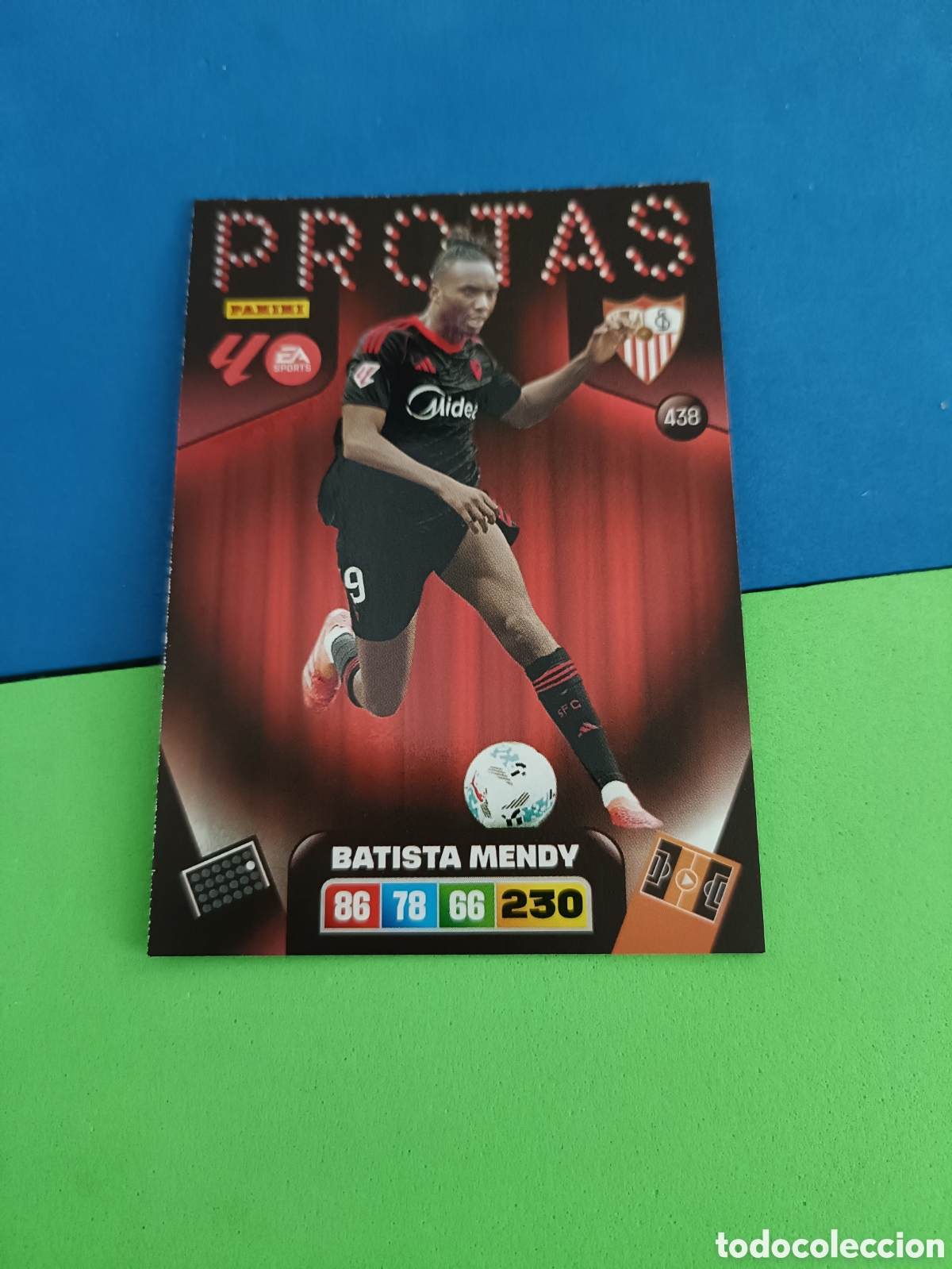 Cromos de F&uacute;tbol: ADRENALYN XL 2025 2026 25 26 Panini Liga - PROTAS 438 Mendy