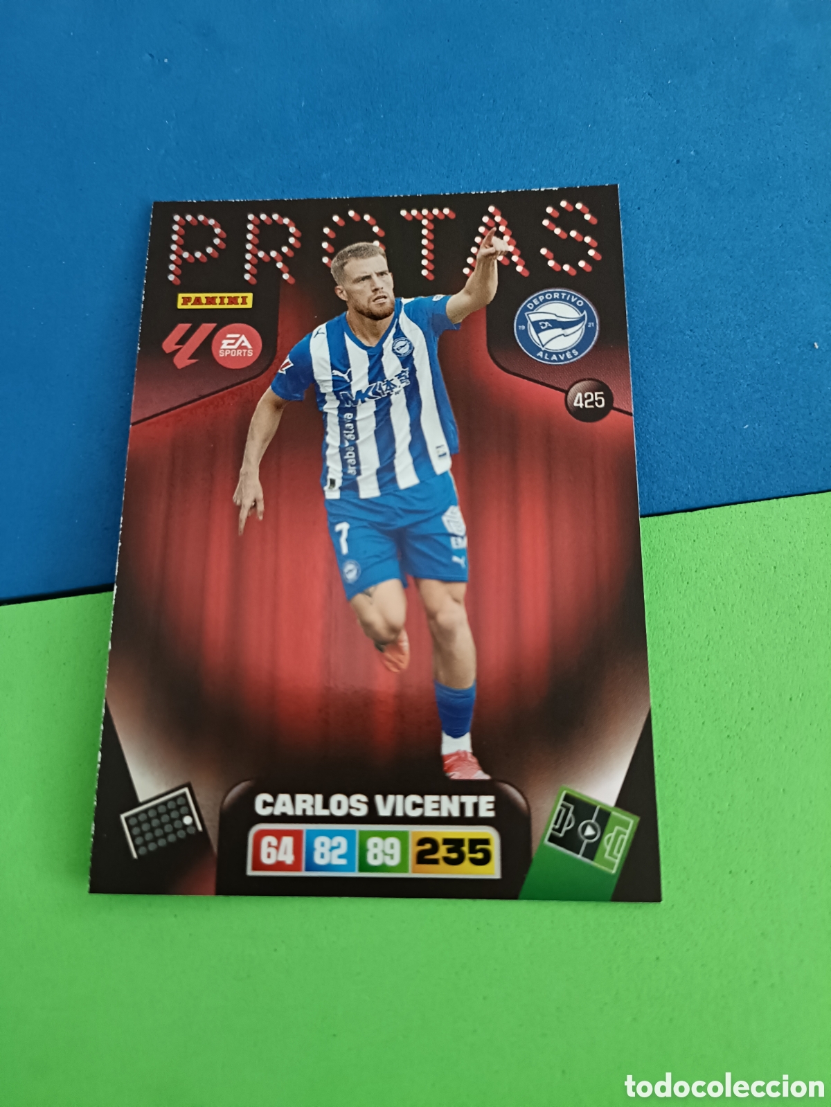 Cromos de F&uacute;tbol: ADRENALYN XL 2025 2026 25 26 Panini Liga - PROTAS 425 Carlos Vicente