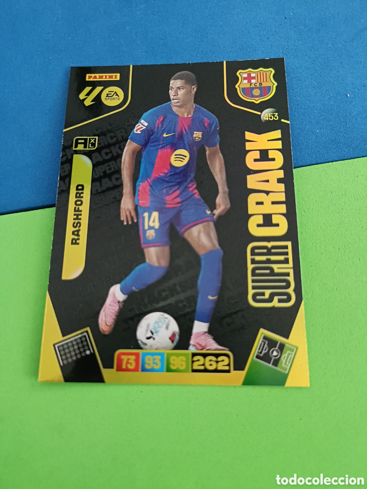 Cromos de F&uacute;tbol: ADRENALYN XL 2025 2026 25 26 Panini Liga - Super Crack 453 Rashford Barcelona