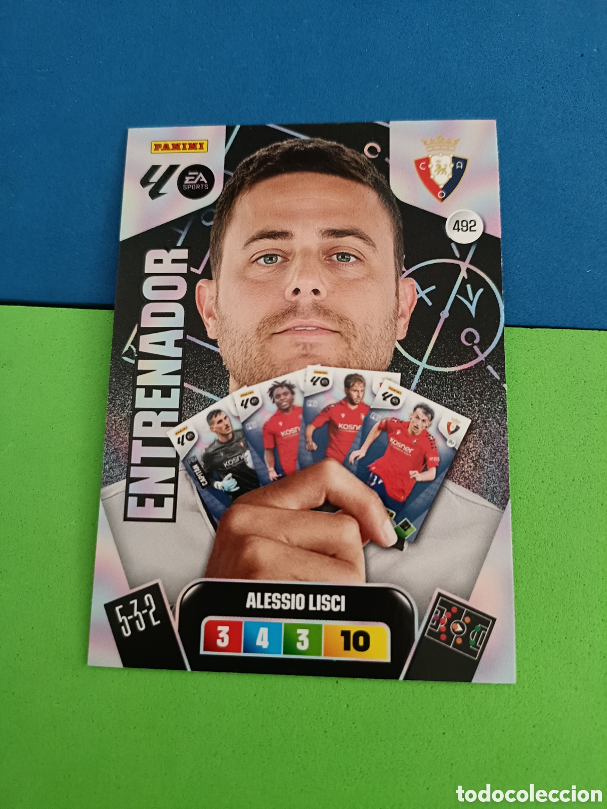 Cromos de F&uacute;tbol: ADRENALYN XL 2025 2026 25 26 Panini Liga - ENTRENADOR 492 Alessio Lisci