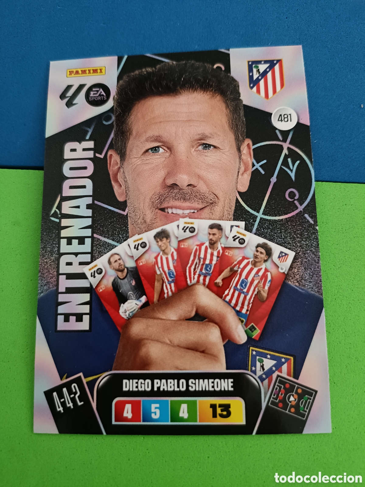Cromos de F&uacute;tbol: ADRENALYN XL 2025 2026 25 26 Panini Liga - ENTRENADOR 481 Cholo Simeone
