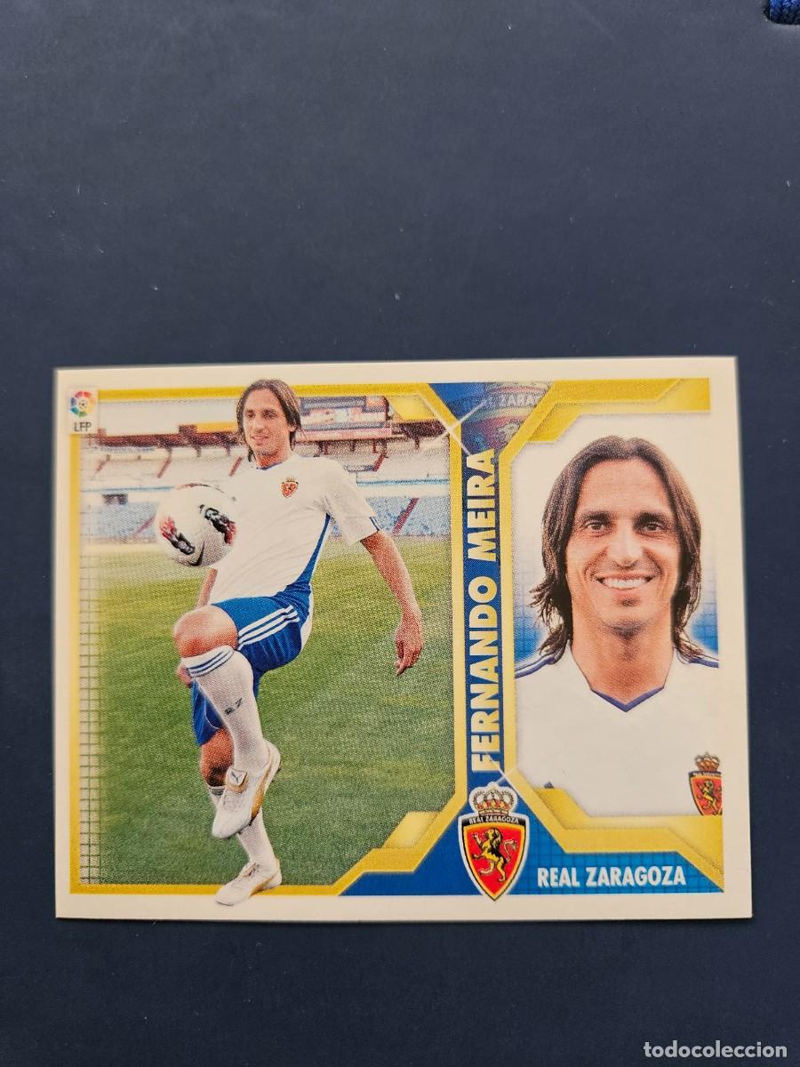 Fu&szlig;ball-Sticker: FICHAJE 41 FERNANDO MEIRA ZARAGOZA LIGA ESTE 11 12 2011 2012 SIN PEGAR NUNCA PEGADO