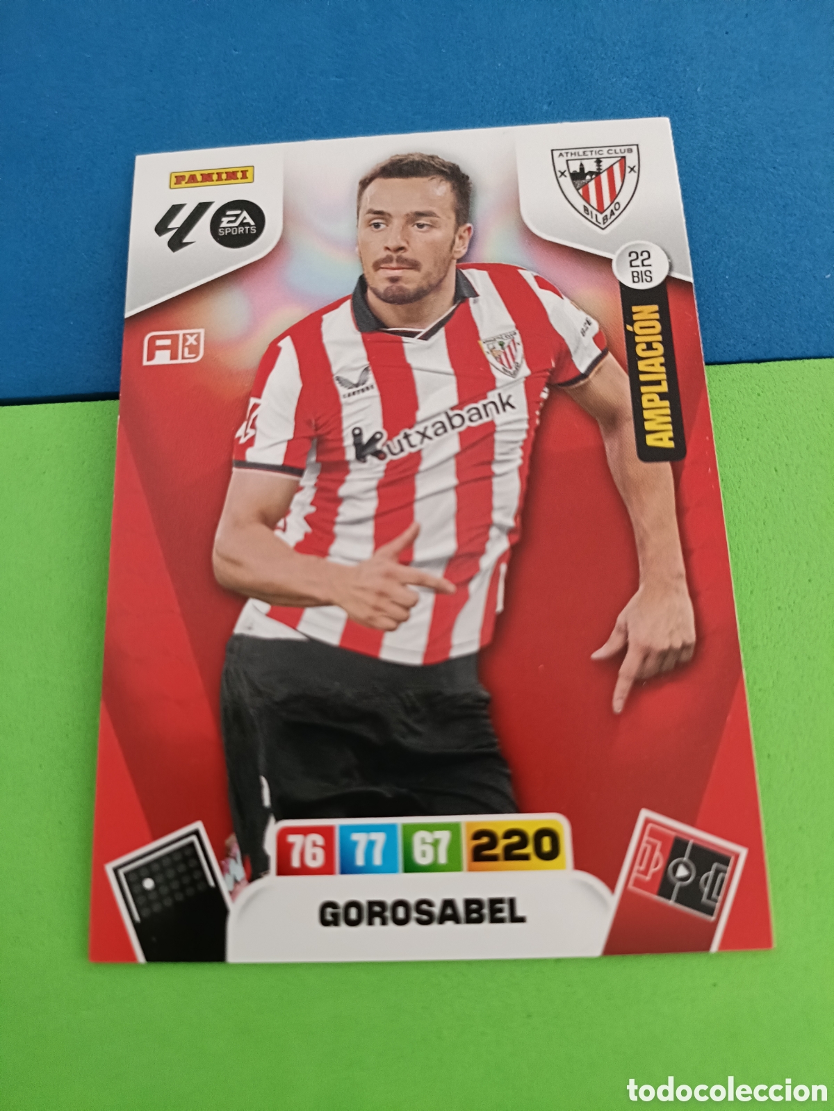 Cromos de F&uacute;tbol: ADRENALYN XL 2025 2026 25 26 Panini Liga - AMPLIACI&Oacute;N 22 Bis Gorosabel