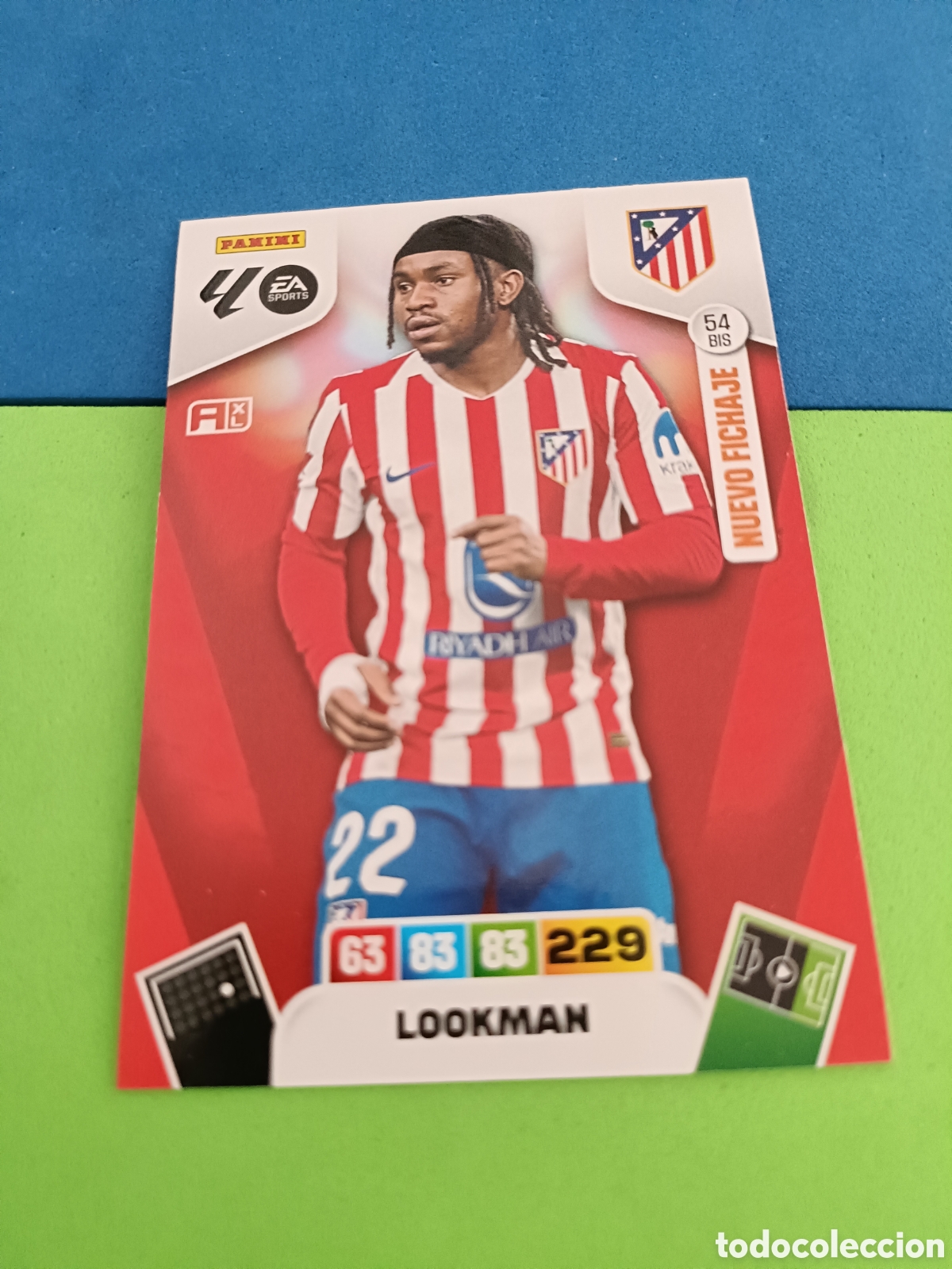 Cromos de F&uacute;tbol: ADRENALYN XL 2025 2026 25 26 Panini Liga - AMPLIACI&Oacute;N 54 bis Lookman Atl&eacute;tico Madrid
