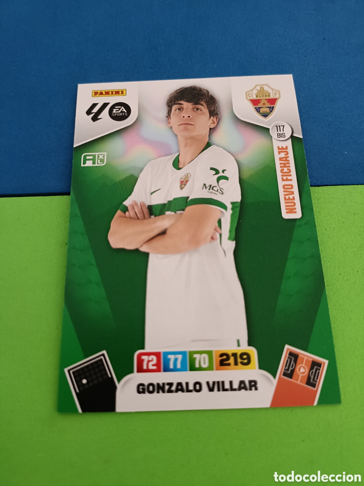 Cromos de F&uacute;tbol: ADRENALYN XL 2025 2026 25 26 Panini Liga - AMPLIACI&Oacute;N 117 bis Gonzalo Villar