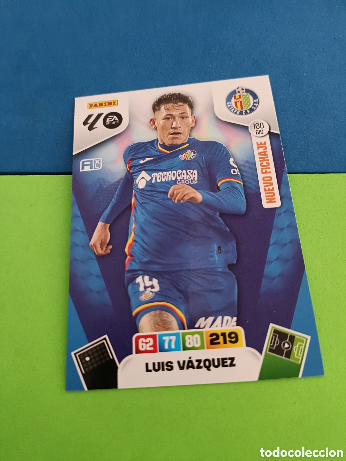 Fu&szlig;ball-Sticker: ADRENALYN XL 2025 2026 25 26 Panini Liga - Fichaje 160 bis Luis V&aacute;zquez