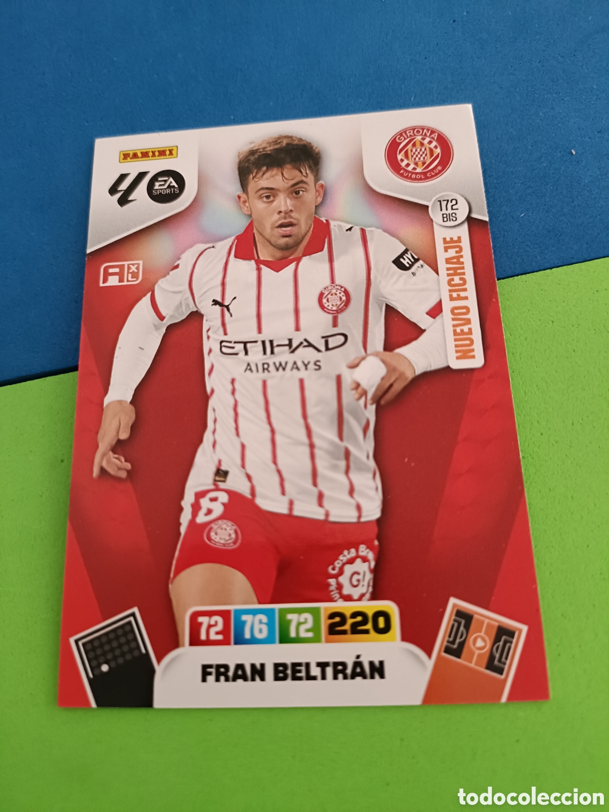 Cromos de F&uacute;tbol: ADRENALYN XL 2025 2026 25 26 Panini Liga - Fichaje 172 bis Fran Beltr&aacute;n