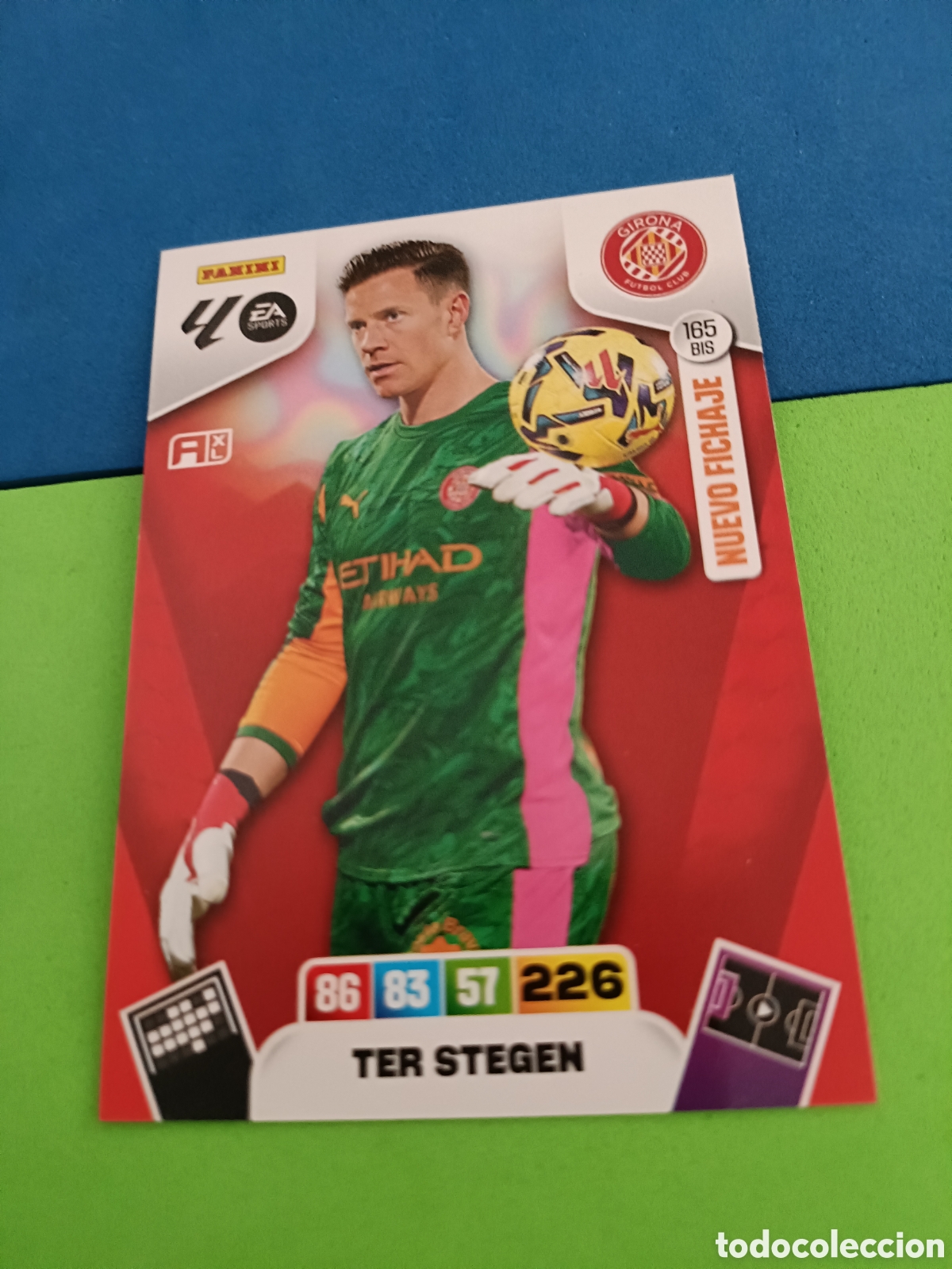 Cromos de F&uacute;tbol: ADRENALYN XL 2025 2026 25 26 Panini Liga - Fichaje 165 bis Ter Stegen
